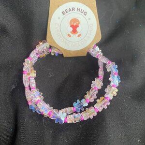 Pink Bear Bracelet